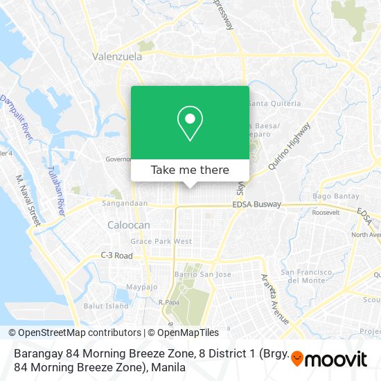 Barangay 84 Morning Breeze Zone, 8 District 1 (Brgy. 84 Morning Breeze Zone) map
