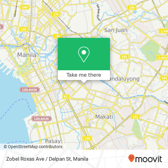 Zobel Roxas Ave / Delpan St map
