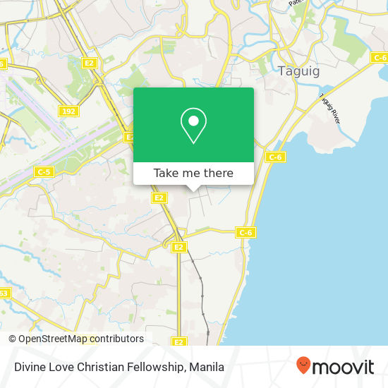 Divine Love Christian Fellowship map