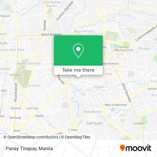 Panay Tinapay map