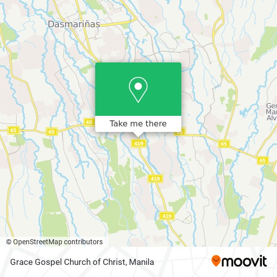 Grace Gospel Church of Christ map