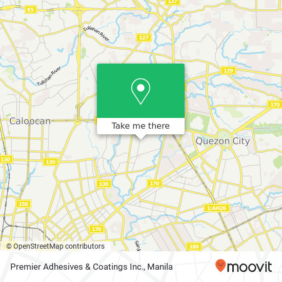 Premier Adhesives & Coatings Inc. map