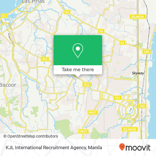 KJL International Recruitment Agency map