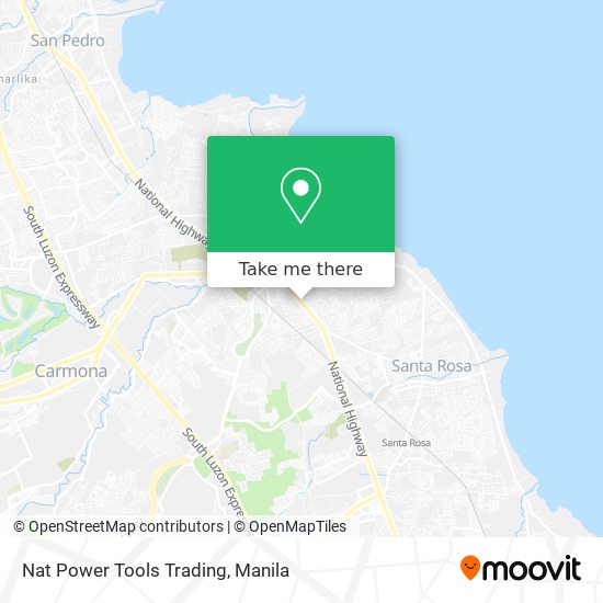 Nat Power Tools Trading map