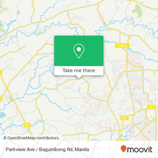 Parkview Ave / Bagumbong Rd map