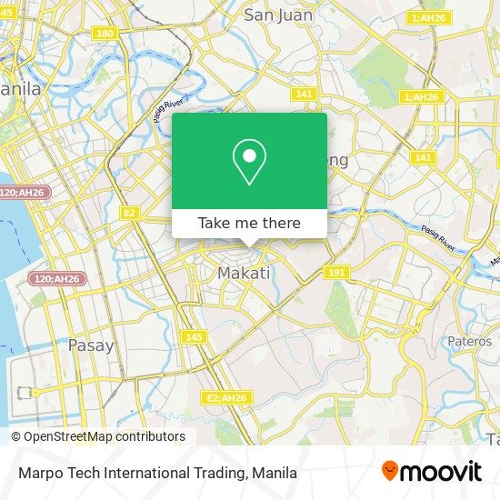 Marpo Tech International Trading map