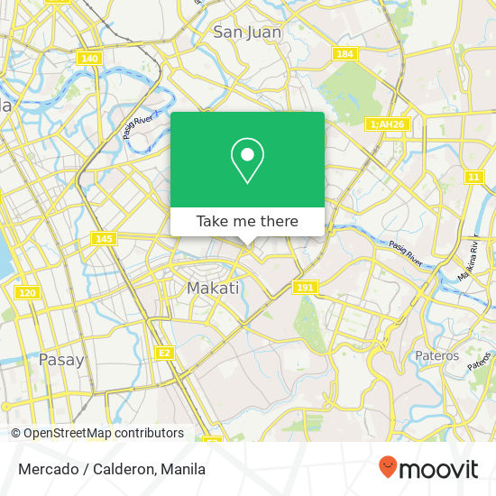 Mercado / Calderon map