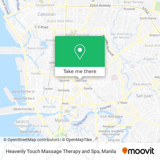 Heavenly Touch Massage Therapy and Spa map