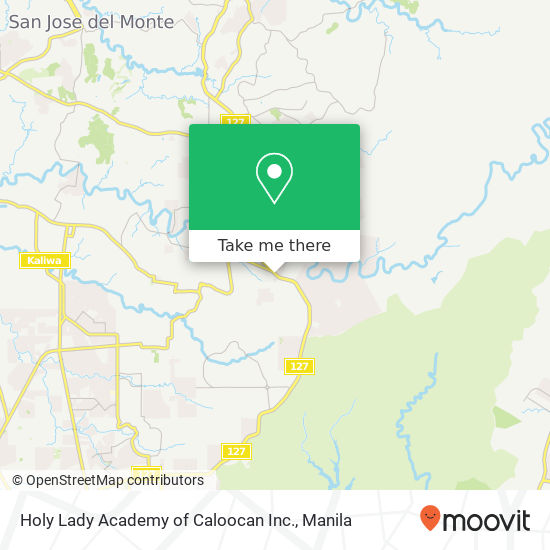 Holy Lady Academy of Caloocan Inc. map