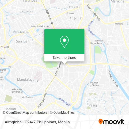 Aimglobal- C24/7 Philippines map