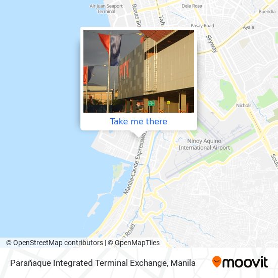 Parañaque Integrated Terminal Exchange map