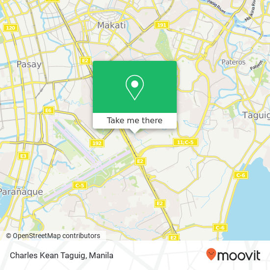 Charles Kean Taguig map
