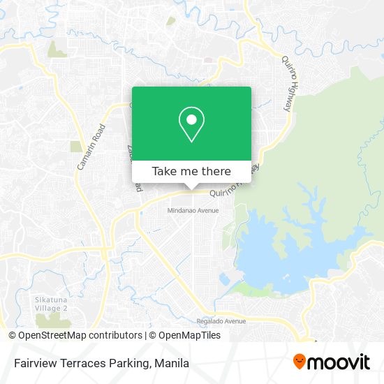 Fairview Terraces Parking map