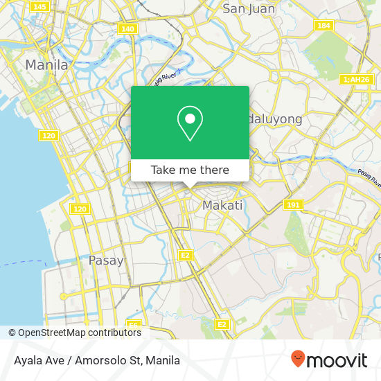 Ayala Ave / Amorsolo St map