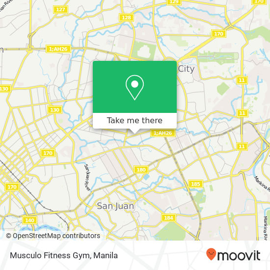 Musculo Fitness Gym map