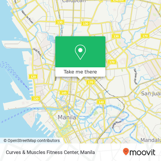 Curves & Muscles Fitness Center map