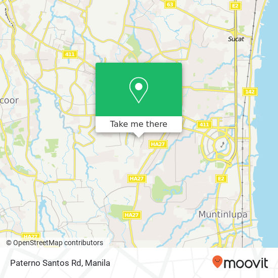 Paterno Santos Rd map