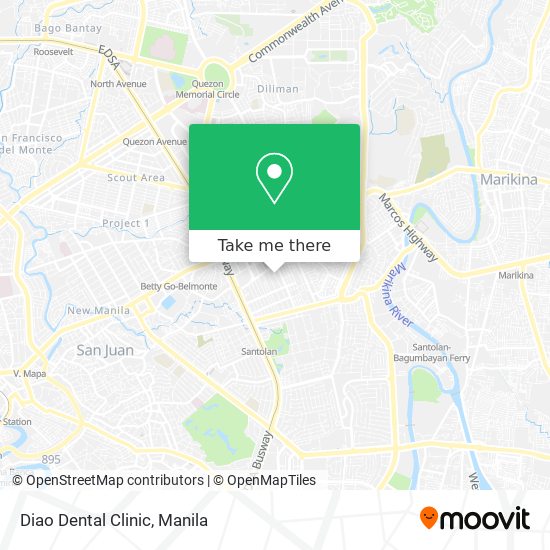 Diao Dental Clinic map