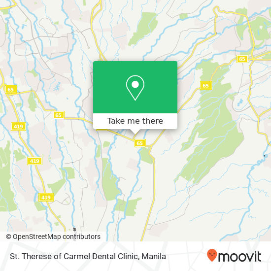 St. Therese of Carmel Dental Clinic map