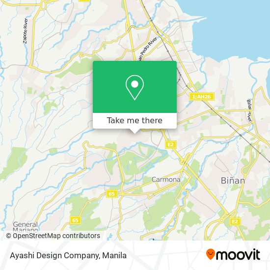 Ayashi Design Company map