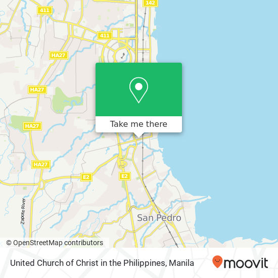 United Church of Christ in the Philippines map