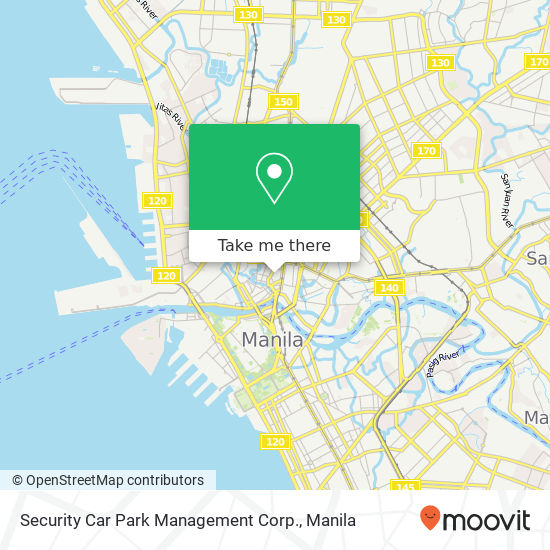 Security Car Park Management Corp. map