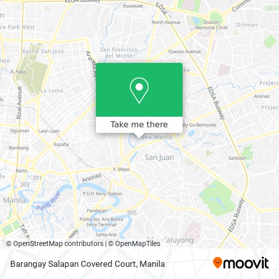 Barangay Salapan Covered Court map
