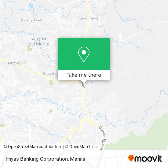 Hiyas Banking Corporation map