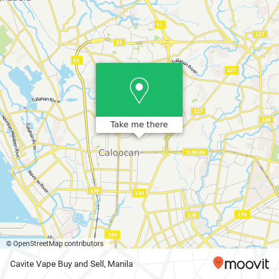 Cavite Vape Buy and Sell map