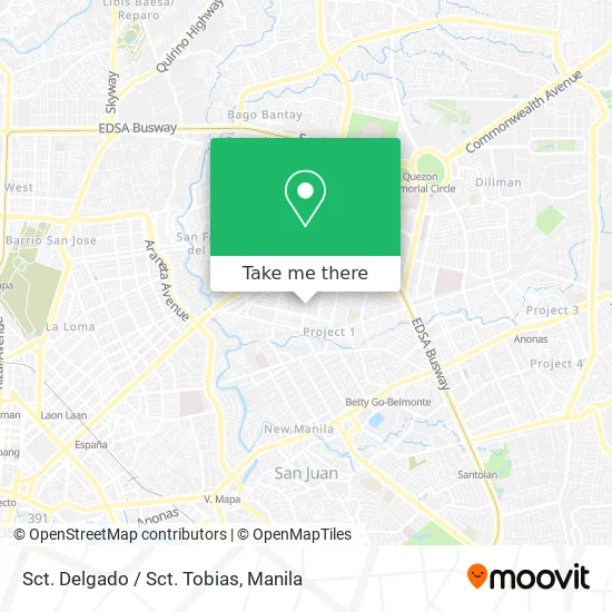 Sct. Delgado / Sct. Tobias map