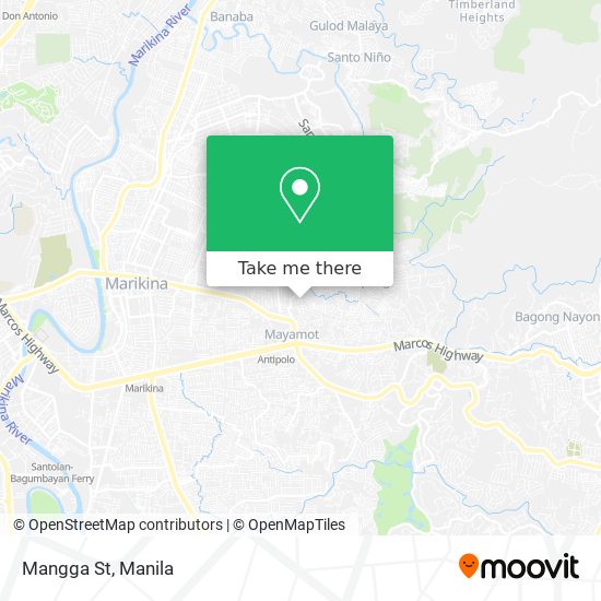 Mangga St map