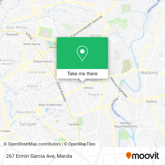 267 Ermin Garcia Ave map