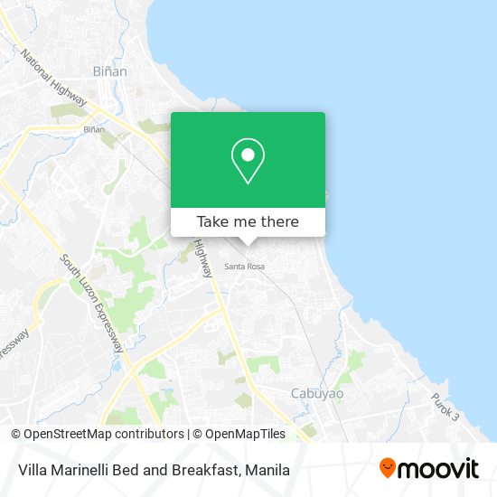 Villa Marinelli Bed and Breakfast map