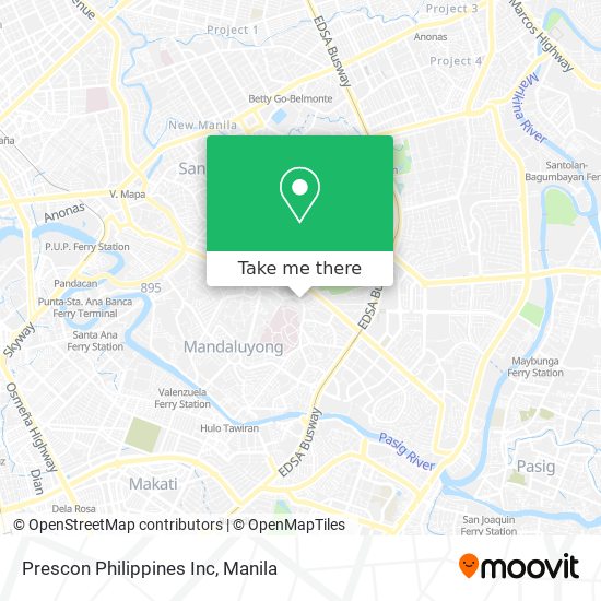 Prescon Philippines Inc map