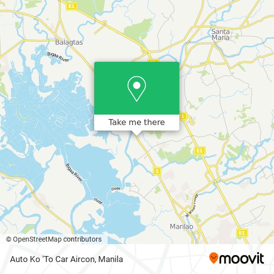 Auto Ko 'To Car Aircon map