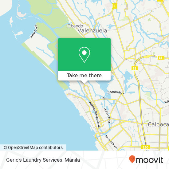 Geric's Laundry Services map