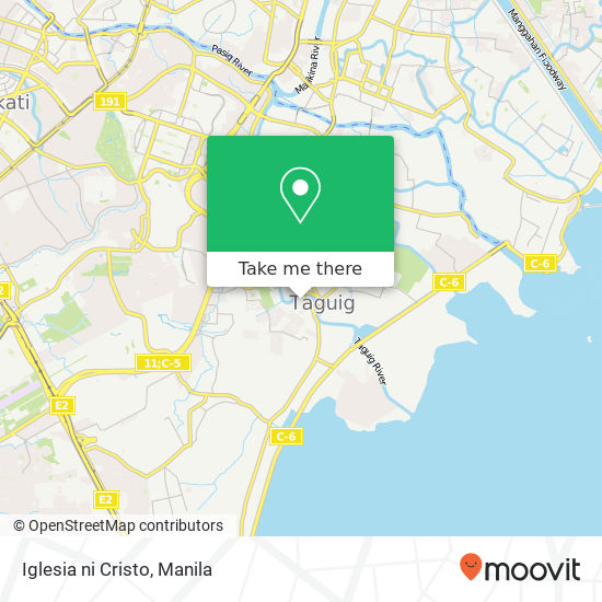 Iglesia ni Cristo map