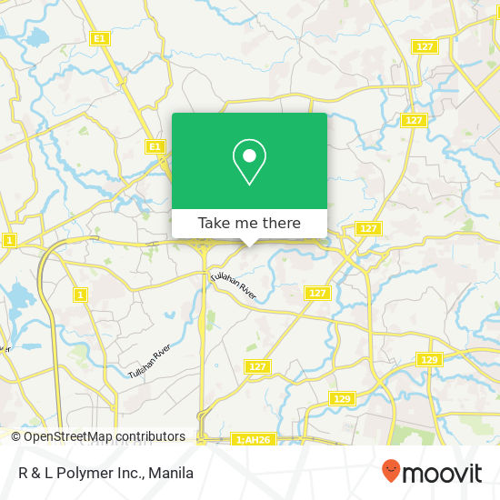 R & L Polymer Inc. map