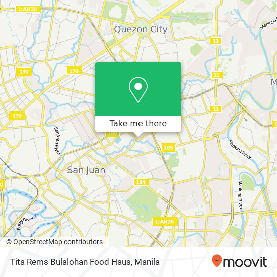 Tita Rems Bulalohan Food Haus map