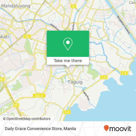 Daily Grace Convenience Store map