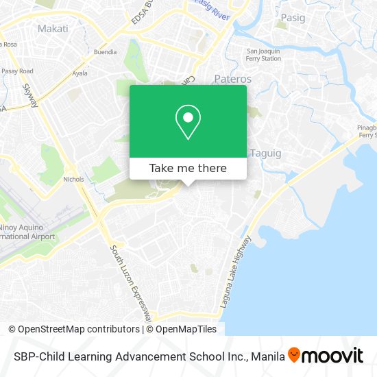 SBP-Child Learning Advancement School Inc. map