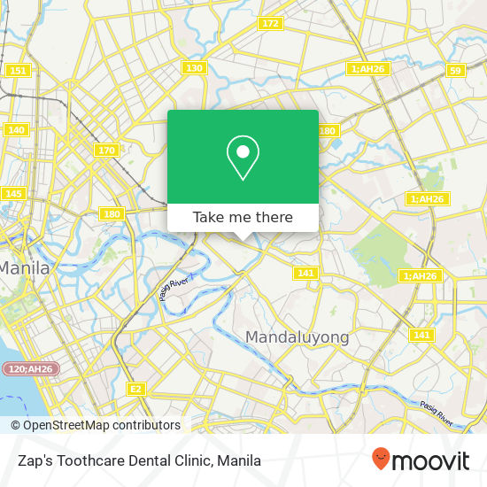 Zap's Toothcare Dental Clinic map