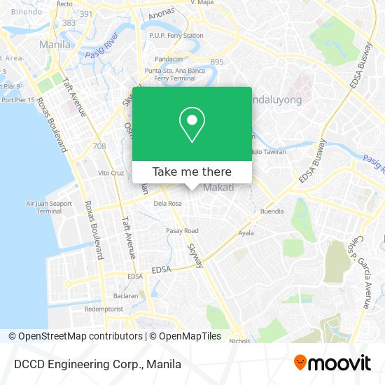 DCCD Engineering Corp. map