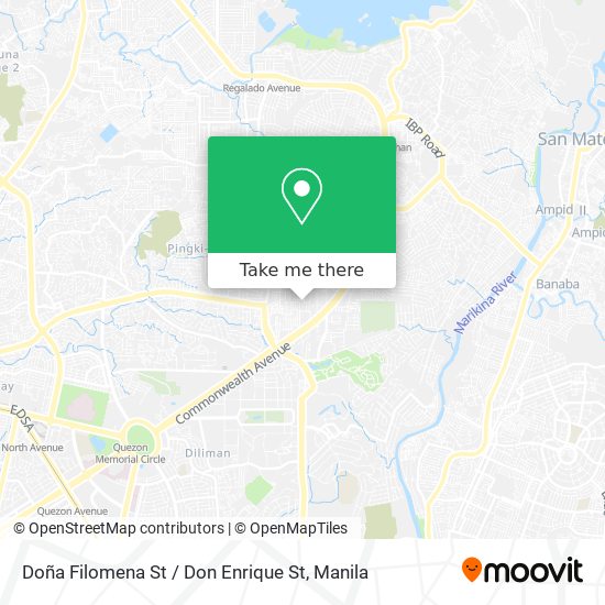 Doña Filomena St / Don Enrique St map