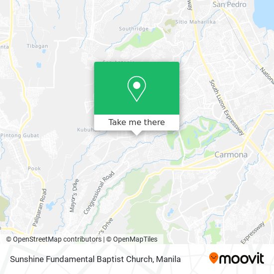 Sunshine Fundamental Baptist Church map