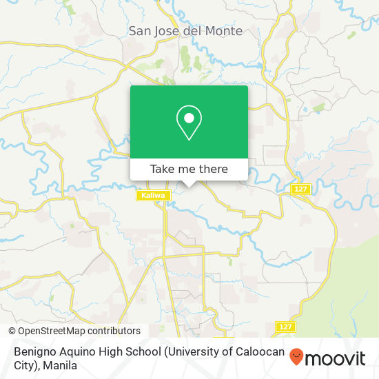 Benigno Aquino High School (University of Caloocan City) map