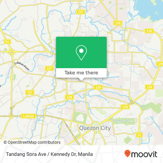 Tandang Sora Ave / Kennedy Dr map