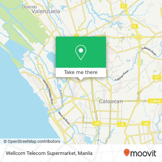 Wellcom Telecom Supermarket map