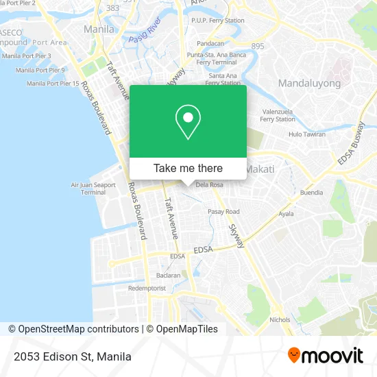 2053 Edison St map