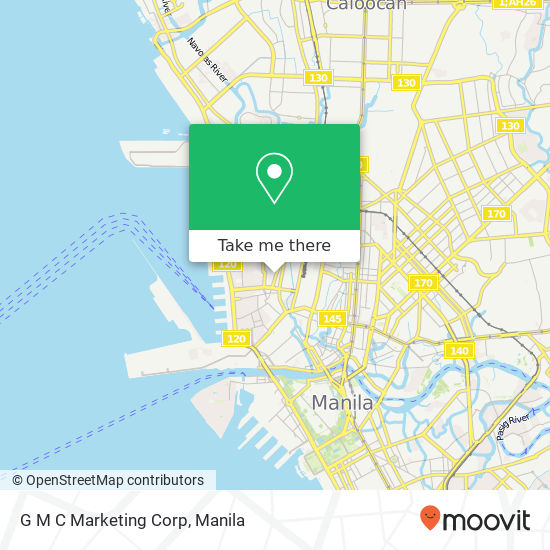 G M C Marketing Corp map